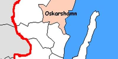 Mapa Oskarshamn (Szwecja)